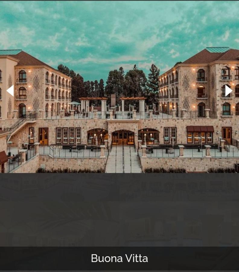 Buona Vitta Gramado Resort & Spa By Gramado Parks Екстериор снимка The photo shows a spacious and elegant building design, likely a hotel or resort. The structure features multiple stories and large windows, with outdoor seating areas visible on a terrace or patio. The exterior has a combination of stone and modern 